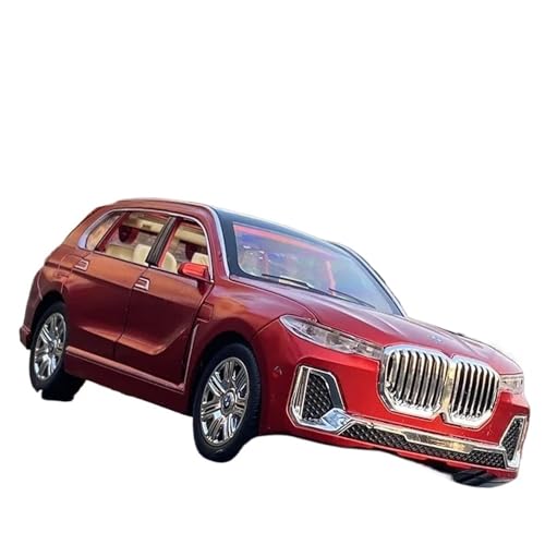 XIYUEYING 1 24 for X7 SUV Legierung Hohe Simulation Auto Modell Kits Auto Spielzeug for Kinder Sammlung Replik(Rot) von XIYUEYING