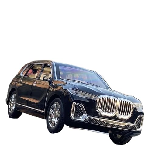 XIYUEYING 1 24 for X7 SUV Legierung Hohe Simulation Auto Modell Kits Auto Spielzeug for Kinder Sammlung Replik(Schwarz) von XIYUEYING