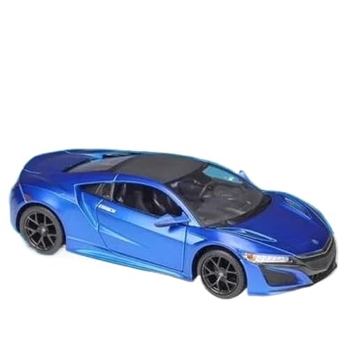 1 24 for modifizierte Version von Honda Acura NSX Sportwagen-Modellbausätzen, hohe Simulation for Kinder und Erwachsene(Blau) von XIYUEYING