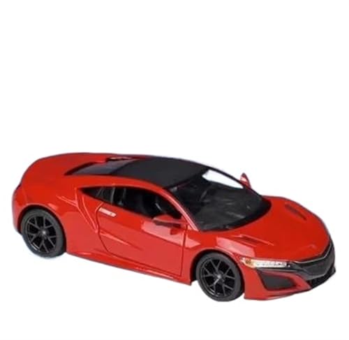 1 24 for modifizierte Version von Honda Acura NSX Sportwagen-Modellbausätzen, hohe Simulation for Kinder und Erwachsene(Rot) von XIYUEYING