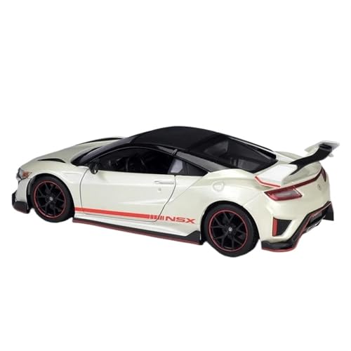 1 24 for modifizierte Version von Honda Acura NSX Sportwagen-Modellbausätzen, hohe Simulation for Kinder und Erwachsene(White) von XIYUEYING