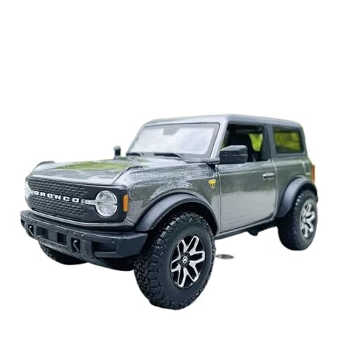 XIYUEYING 1 24 for neu auf den Markt gebrachte Ford Bronco 2021 Automodellbausätze, hochsimuliertes Fahrzeug for Jungen, Spielzeug(Chrom) von XIYUEYING