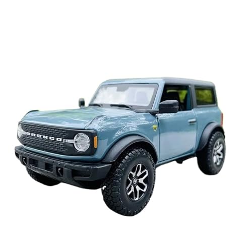XIYUEYING 1 24 for neu auf den Markt gebrachte Ford Bronco 2021 Automodellbausätze, hochsimuliertes Fahrzeug for Jungen, Spielzeug(Grün) von XIYUEYING