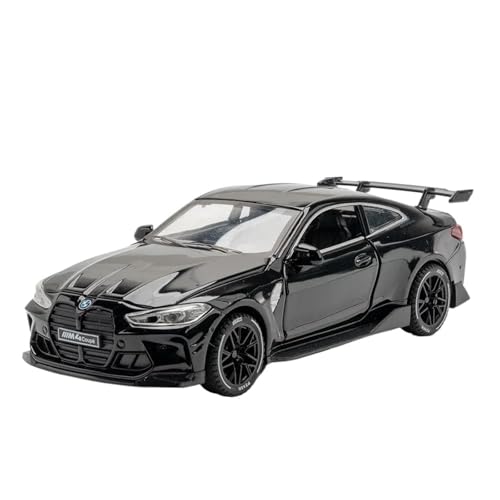 XIYUEYING 1 32 for M4 Sportwagen Modellbausätze Hohe Simulation Fahrzeug for Jungen Mädchen Spielzeug(Schwarz) von XIYUEYING