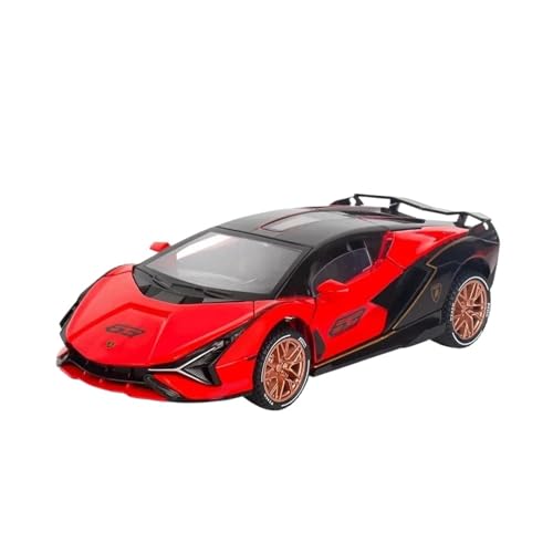 XIYUEYING 1 32 for Sian Hohe Simulation Legierung Auto Modell Spielzeug Diecast Spielzeug for Kinder Geburtstag Geschenk(Rot) von XIYUEYING