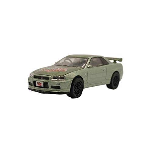 XIYUEYING Für 2000 Nissan Skyline GT-R (BNR34) Simulationslegierungsautomodell 1 64 von XIYUEYING