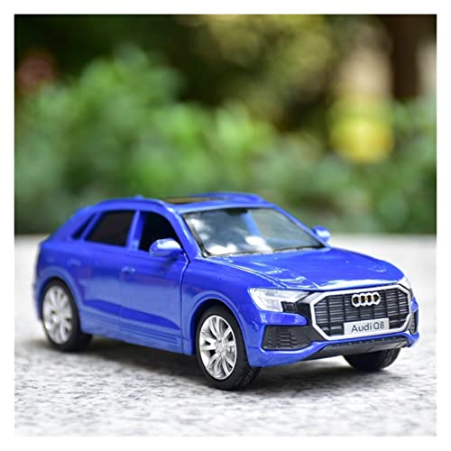 XIYUEYING Für Audi Q8 Simulation Pull Back Alloy Modell Kindergeschenk Spielzeugauto 1 36(Taglia unica) von XIYUEYING