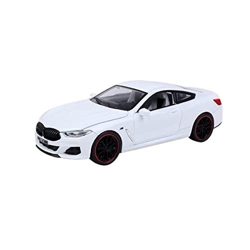 XIYUEYING Für BMW Gran Coupé M8 Simulation Sound Und Licht Pullback Kinderspielzeug Modell Ornamente 1 24(2) von XIYUEYING
