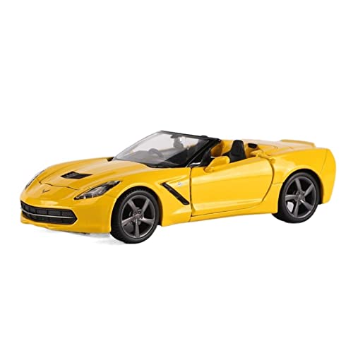 XIYUEYING Für Corvette Grand Sport Replik Legierung Modell Handwerk Ornament Sammlerstück 1 24(Taglia unica) von XIYUEYING