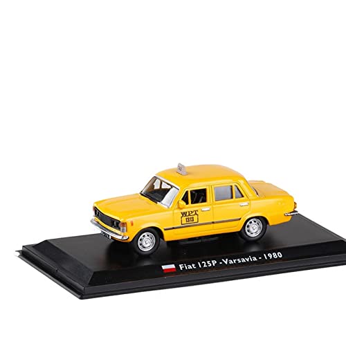 XIYUEYING Für FIAT I25P Polen Varsavia Taxi Legierung Automodell Dekoration Sammlung Taxi Spielzeug 1 43 von XIYUEYING