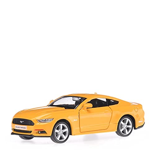XIYUEYING Für Ford Mustang GT Scale Druckguss Pullback Sportwagen Metall Geschenk Spielzeug 1 36(2) von XIYUEYING