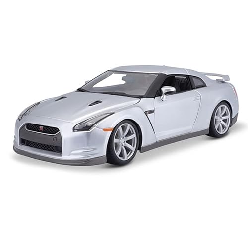XIYUEYING Für Maßstab 2009 Nissan GT-R R35 Legierung Druckguss Pullback Automodell Sammlerstück Souvenir 1 18(2) von XIYUEYING