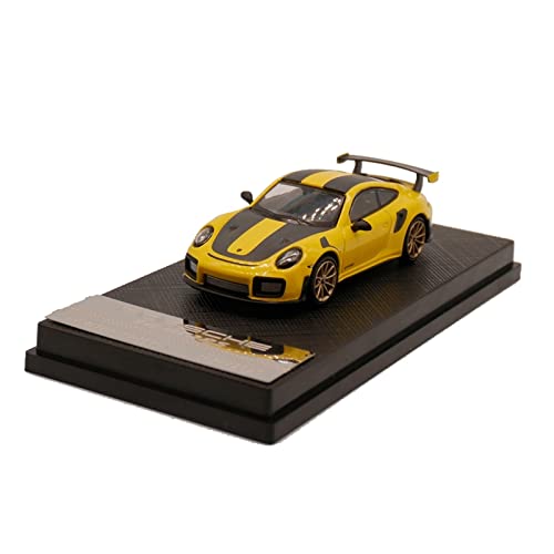 XIYUEYING Für Porsche 911 Sportwagen Porsche 911 GT2 RS Metall Spielzeugauto Legierung Automodell 1 64(Taglia unica) von XIYUEYING