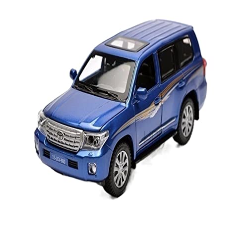 XIYUEYING Für Toyota Land Cruiser Geländewagen SUV 4 Türen Mit Leichtmetall Kinderspielzeugauto 1 32(3) von XIYUEYING