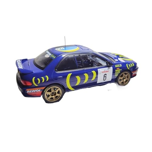 XIYUEYING Maßstabsgetreues Modell 1/18 Skala Subaru Impreza #6 1995 Rally Auto Modell Legierung Ornament Geschenk Miniaturmodelle XIYUEYING Maßstabsgetreues Modell 1/18 Skala Subaru Impreza #6 1995 Rally Auto Modell Legierung Ornament Geschenk Miniaturmodelle von XIYUEYING