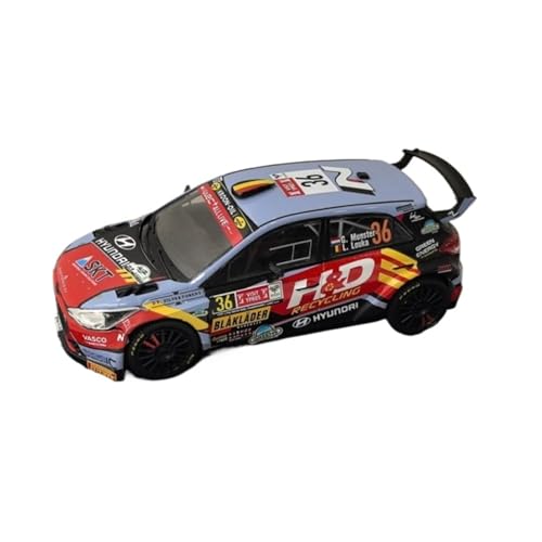 XIYUEYING Maßstabsgetreues Modell 1/43 Maßstab #36 Hyundai I20 WRC 2021 Rallye-Automodell Legierung Spielzeug Statische Sammlung Miniaturmodelle XIYUEYING Maßstabsgetreues Modell 1/43 Maßstab #36 Hyundai I20 WRC 2021 Rallye-Automodell Legierung Spielzeug Statische Sammlung Miniaturmodelle von XIYUEYING