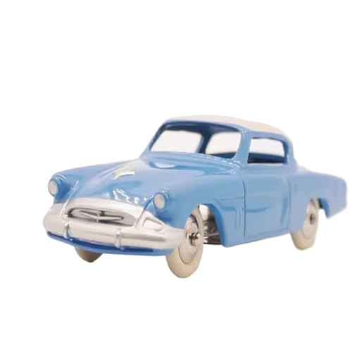 XIYUEYING Maßstabsgetreues Modell 1/43 Maßstab Blau Legierung Kinder Jungen Spielzeug Sammlerstücke Souvenirs Statische Fertig Dekorationen Miniaturmodelle von XIYUEYING