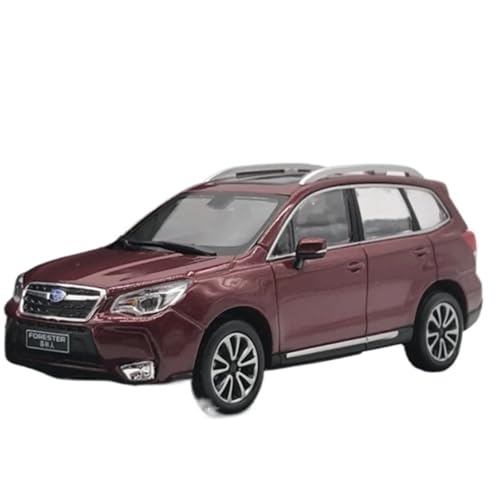 XIYUEYING Maßstabsgetreues Modell 1/43 Skala Für Rot SUV Legierung Auto Modell Souvenir Sammeln Szene Dekoration Display Spielzeug Miniaturmodelle von XIYUEYING