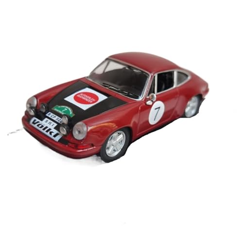 XIYUEYING Maßstabsgetreues Modell 1/43 Skala Porsche 911 S #7 1970 Racing Auto Modell Legierung Sammeln Für Kinder Miniaturmodelle von XIYUEYING