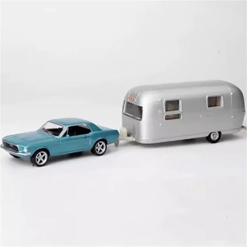 XIYUEYING Maßstabsgetreues Modell 1/43 für Mustang Legierung Caravan Modell Statische Finish Dekorationen Erwachsene Geschenke Hobbys Und Spielzeug Miniaturmodelle von XIYUEYING