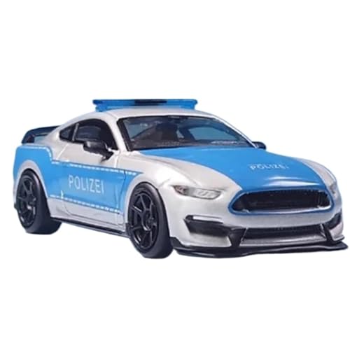 XIYUEYING Maßstabsgetreues Modell 1/64 Für Mustang Shelby GT350R Polizei Legierung Auto Modelle Sammlerstücke Kinder Geschenk Spielzeug Display Miniaturmodelle von XIYUEYING