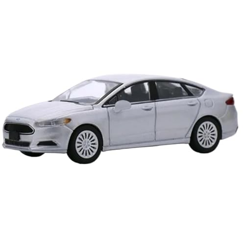 XIYUEYING Maßstabsgetreues Modell 1/64 Skala Für Mondeo Legierung Auto Modell Statische Finish Dekoration Kinder Geschenk Display Miniaturmodelle(Gray) von XIYUEYING