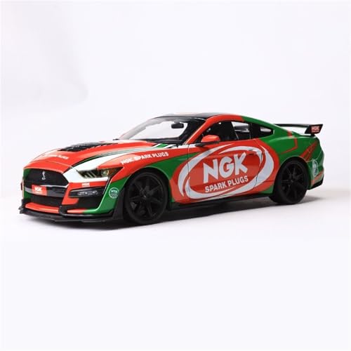 XIYUEYING Maßstabsgetreues Modell 1:18 Für Mustang Shelby Rennwagen Simulation Legierung Material Auto Modell Spielzeug Ornament Geeignet Als Geschenke Miniaturmodelle von XIYUEYING