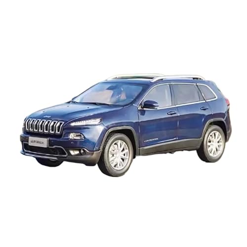 XIYUEYING Maßstabsgetreues Modell 1:18 GAC FIC Cherokee 2020 Legierung Auto Modell Statische Sammeln Souvenir Miniaturmodelle(Blau) von XIYUEYING