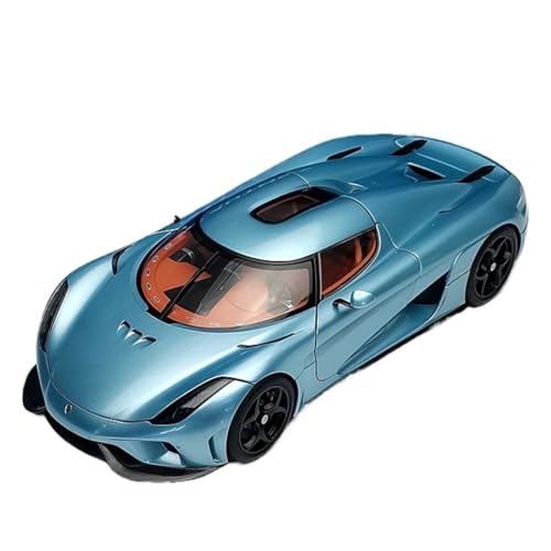 XIYUEYING Maßstabsgetreues Modell 1:18 Skala Alto Für Koenigsegg Regera Licht Blau Kunststoff Auto Modelle Statische Ornamente Miniaturmodelle XIYUEYING Maßstabsgetreues Modell 1:18 Skala Alto Für Koenigsegg Regera Licht Blau Kunststoff Auto Modelle Statische Ornamente Miniaturmodelle von XIYUEYING