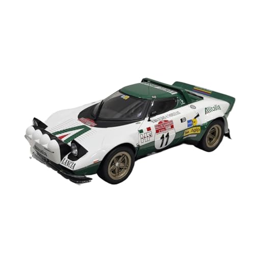 XIYUEYING Maßstabsgetreues Modell 1:18 Stratos HF #11 Lancia Rallye-Auto, Legierungsmodell, Statische Spielzeugsammlung Miniaturmodelle von XIYUEYING