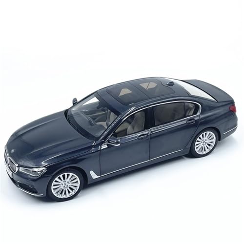 XIYUEYING Maßstabsgetreues Modell 1:18 für BMW 750Li Limousine Auto Modell BMW 7 Serie Legierung Auto Modell Türen Können Geöffnet Werden Miniaturmodelle von XIYUEYING