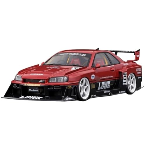 XIYUEYING Maßstabsgetreues Modell 1:18 für LB-ER34 Super Silhouette Auto Dekoration Harz Material Statische Dekoration Sammeln Miniaturmodelle von XIYUEYING