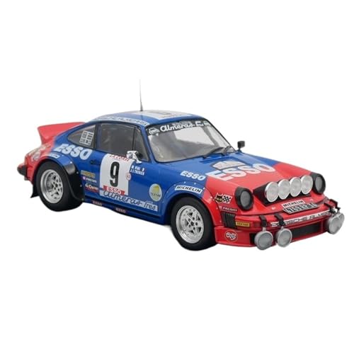 XIYUEYING Maßstabsgetreues Modell 1:24 Für Porsche 911 SC WRC Rallye Auto Modell Spielzeug Statische Fahrzeug Display Ornament Kinder Miniaturmodelle von XIYUEYING