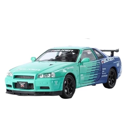 XIYUEYING Maßstabsgetreues Modell 1:24 Für Skyline GTR Legierung Automodelle Sammlerstücke Statische Finish Dekorationen Erwachsene Geschenke Spielzeug Miniaturmodelle XIYUEYING Maßstabsgetreues Modell 1:24 Für Skyline GTR Legierung Automodelle Sammlerstücke Statische Finish Dekorationen Erwachsene Geschenke Spielzeug Miniaturmodelle von XIYUEYING