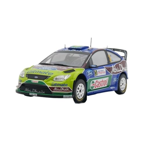XIYUEYING Maßstabsgetreues Modell 1:24 Maßstab Citroen Focus RS WRC Rallye Auto Sammler Spielzeug Modelle Legierung Ornamente Miniaturmodelle von XIYUEYING