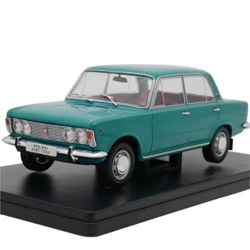 XIYUEYING Maßstabsgetreues Modell 1:24 Polski FIAT 125P 1970 Legierung Automodelle Spielzeug Statische Fahrzeug Ornamente Display für Sammlung Miniaturmodelle von XIYUEYING