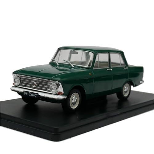 XIYUEYING Maßstabsgetreues Modell 1:24 für Moskwitsch 408 Sowjetischen Auto Legierung Modell Retro Nostalgischen Metall Ornamente Für Sammlung Miniaturmodelle von XIYUEYING