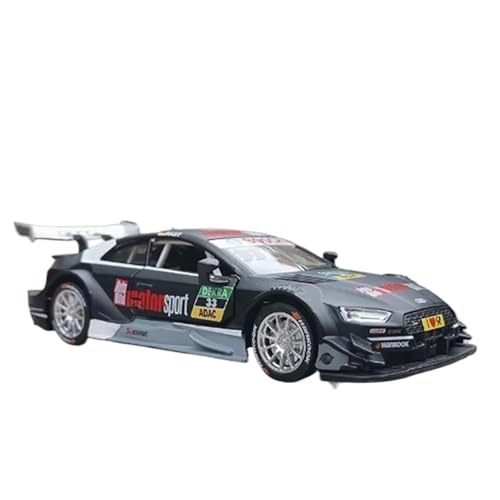 XIYUEYING Maßstabsgetreues Modell 1:32 Für Audi RS5DTM Legierung Auto Modell Sammlung Statische Finish Dekoration Kinder Geschenk Spielzeug Miniaturmodelle(Schwarz) von XIYUEYING