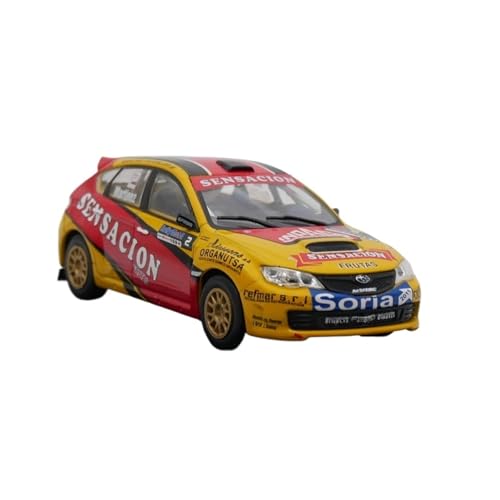 XIYUEYING Maßstabsgetreues Modell 1:43 Maßstab Subaru Impreza Sti WRC Rallye Auto Modell Legierung Geschenk Statische Sammlung Miniaturmodelle von XIYUEYING