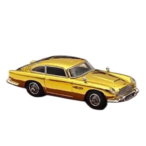 XIYUEYING Maßstabsgetreues Modell 1:64 Für Aston Martin DB5 Legierung Automodelle Sammlerstücke Statische Anzeige Kindergeschenke Spielzeug Miniaturmodelle(Yellow) von XIYUEYING