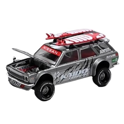 XIYUEYING Maßstabsgetreues Modell 1:64 Für Datsun KAIDO 510 Legierung Station Wagon Modell Statische Display Geschenke Hobbies & Spielzeug Miniaturmodelle von XIYUEYING