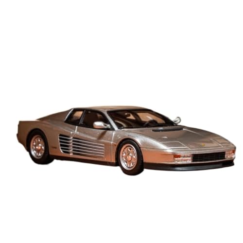 XIYUEYING Maßstabsgetreues Modell 1:64 Für Den Tanzenden Testarossa, Rot Lackiertes Harzauto, Statisches Display, Sammlerstück, Geeignet Als Geschenk Miniaturmodelle von XIYUEYING