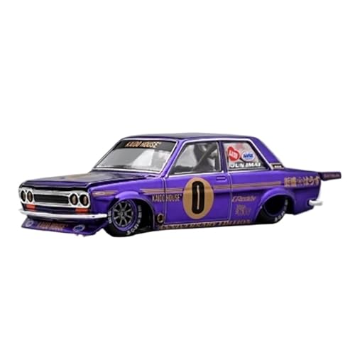 XIYUEYING Maßstabsgetreues Modell 1:64 Für Honda Civic Datsun Legierung Automodell Statisches Finish Dekorative Haube Öffnende Kinderspielzeug Miniaturmodelle von XIYUEYING