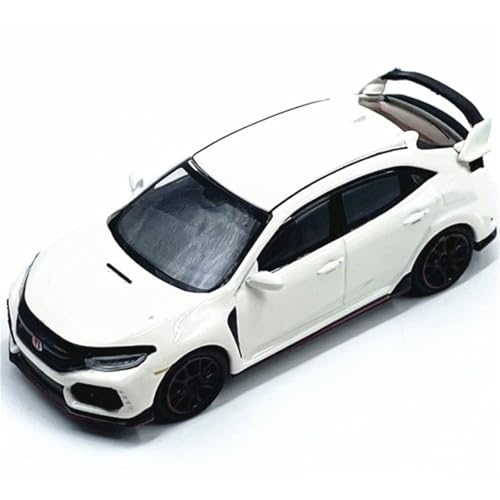 XIYUEYING Maßstabsgetreues Modell 1:64 Für Honda Civic Legierung Auto Simulation Modell Statische Modell Ornamente Räder Können Gedreht Werden Für Sammlung Miniaturmodelle von XIYUEYING
