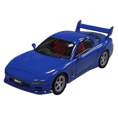 XIYUEYING Maßstabsgetreues Modell 1:64 Für Mazda RX-7 Legierung Auto Modell Sammlung Statische Finish Dekoration Kinder Geschenk Hobby Spielzeug Miniaturmodelle von XIYUEYING