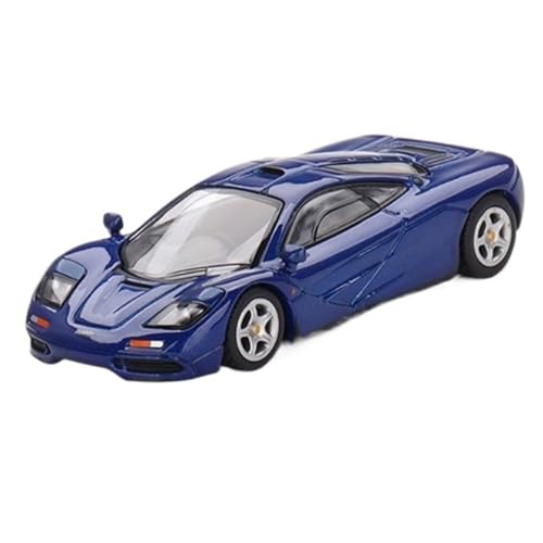 XIYUEYING Maßstabsgetreues Modell 1:64 Für McLaren F1 Supercar Kobaltblau Legierung Automodell Statische Anzeige Geeignet Als Kindergeschenke Miniaturmodelle von XIYUEYING