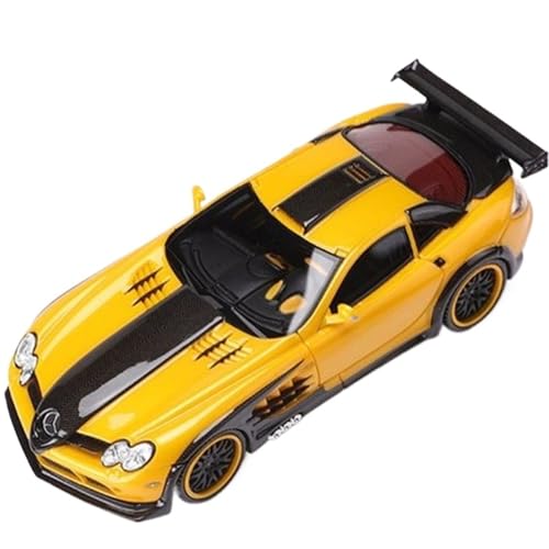 XIYUEYING Maßstabsgetreues Modell 1:64 Für Mercedes-Benz SLR Hamann Modifiziertes Replika-Automodell Aus Kunstharz, Sammlerstück, Geeignet Als Geschenk Miniaturmodelle von XIYUEYING