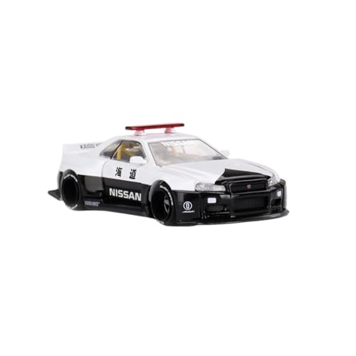 XIYUEYING Maßstabsgetreues Modell 1:64 Für Nissan GTR R34 Polizei Auto Legierung Auto Modell Statische Ornamente Dekorative Sammlerstücke Miniaturmodelle XIYUEYING Maßstabsgetreues Modell 1:64 Für Nissan GTR R34 Polizei Auto Legierung Auto Modell Statische Ornamente Dekorative Sammlerstücke Miniaturmodelle von XIYUEYING