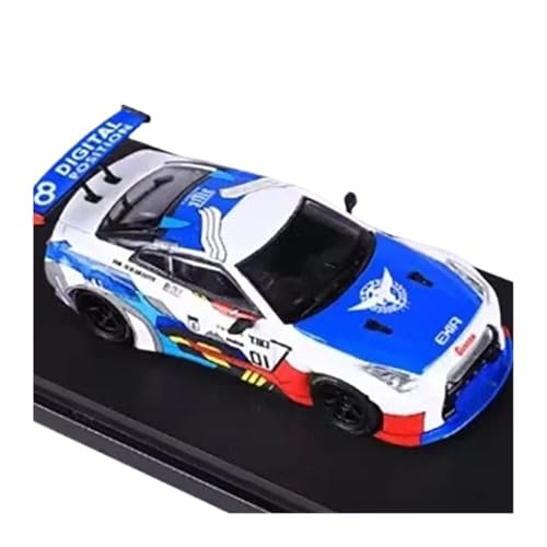 XIYUEYING Maßstabsgetreues Modell 1:64 Für Nissan GTR R35 Legierung Automodell Statische Finish Dekoration Kindergeschenk Ornament Miniaturmodelle von XIYUEYING
