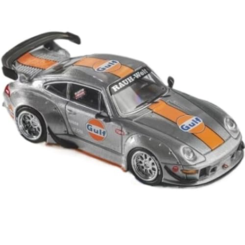 XIYUEYING Maßstabsgetreues Modell 1:64 Für Porsche RWB Gebürstetes Silber Lackiertes Legierungsauto, Statisches Display Für Sammlerstück Miniaturmodelle XIYUEYING Maßstabsgetreues Modell 1:64 Für Porsche RWB Gebürstetes Silber Lackiertes Legierungsauto, Statisches Display Für Sammlerstück Miniaturmodelle von XIYUEYING